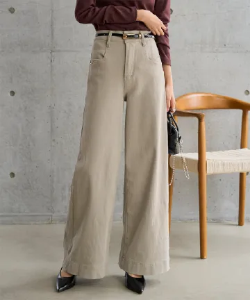 ストレッチデニムバギーパンツ [M4492]