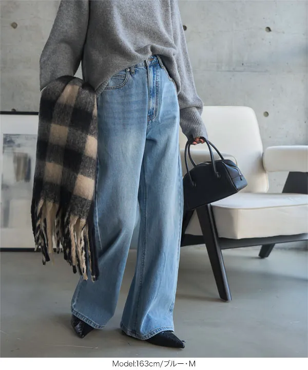 錯覚美脚デニムカーブパンツ [M5251] | 特別価格&送料無料 ~12/15(月