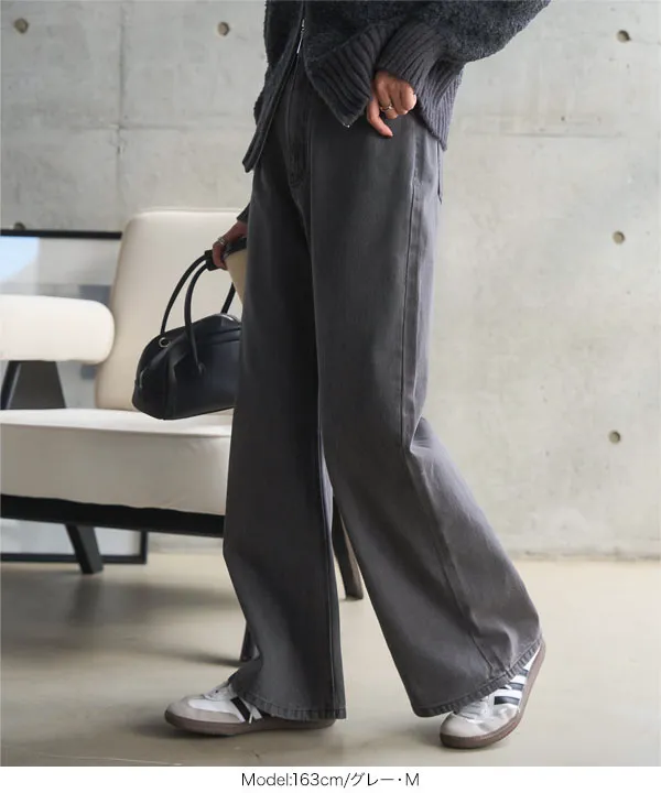 錯覚美脚デニムカーブパンツ [M5251] - レディースファッション通販