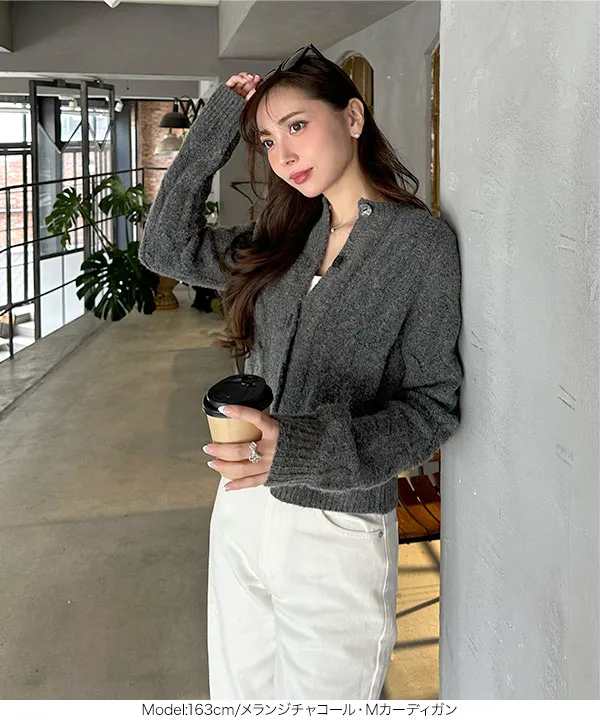 岡部あゆみさんコラボ ］ 選べる3タイプ ニットプルオーバー [N1083