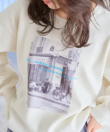 新品 Oeuf ウフ フルーツ フーディー ニット 新品 Oeuf ウフ フルーツ フーディー ニット