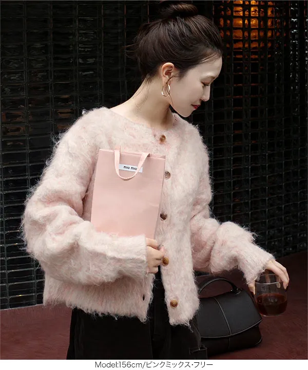 nanamiさんコラボ ]前後2wayシャギーニットトップス [N1197] | 大好評