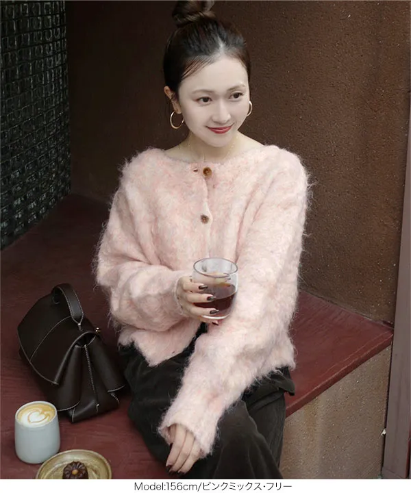 nanamiさんコラボ ]前後2wayシャギーニットトップス [N1197] | 大好評