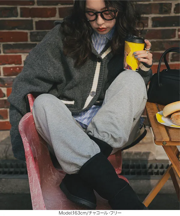 ゆったり合わせやすいフードカーディガン ゆったりフード付きカーディガン｜デート服 おうちデート|デート服専門