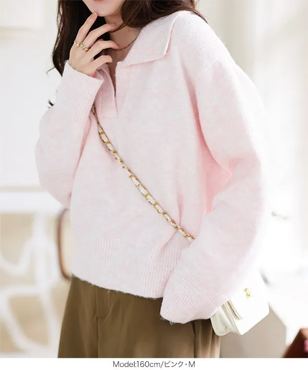 トップス Niku スキッパーニット [N1231] | 特別価格&送料無料 12/28(日)12:00~1/5(月