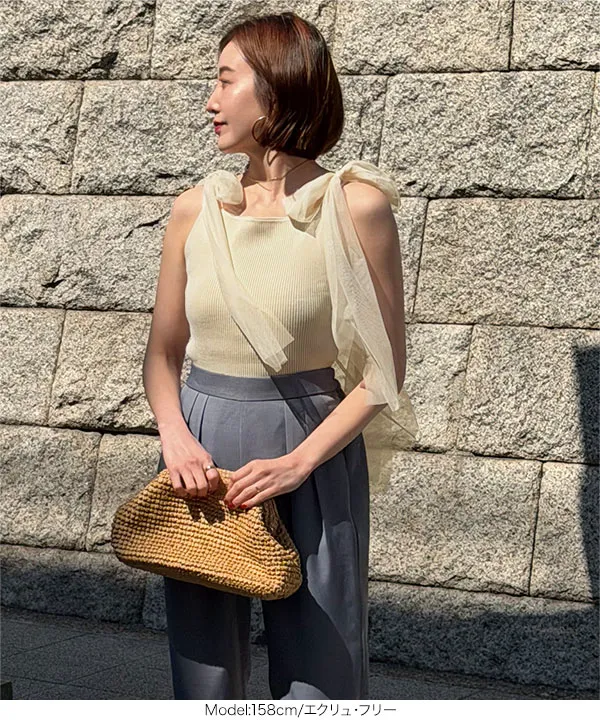 ayaさん専用、millebonheur肩フリルリボンカットソー メール便】フリルリボンカットソー – レディースファッション通販の夢