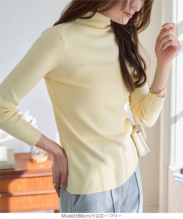 ハイネックハイゲージニット [N1329]| 特別価格&送料無料 2/19(木)12