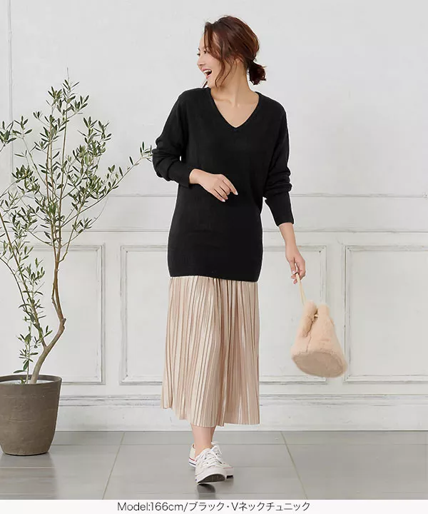 ハルママ 新品タグ付き IENA カシミヤ混天竺 Vネック プルオーバー NMDS26253(ワンピース) 80s VOILE SMALL GENTIANA BLOCK PRINT BACK
