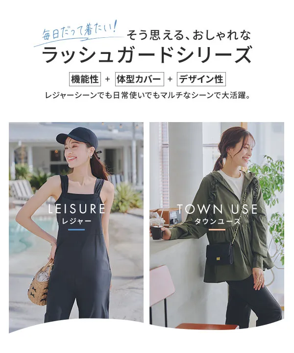 ラッシュガードパーカー [S113] - レディースファッション通販 神戸