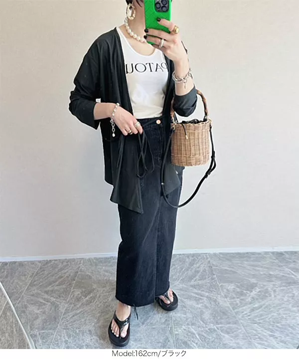 ラッシュガード ]前後2wayカシュクールカーディガン [S191  