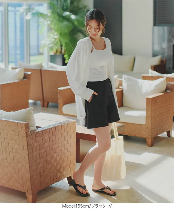 ラッシュガード ]フリルポケットショートパンツ [S194]| 大好評につき