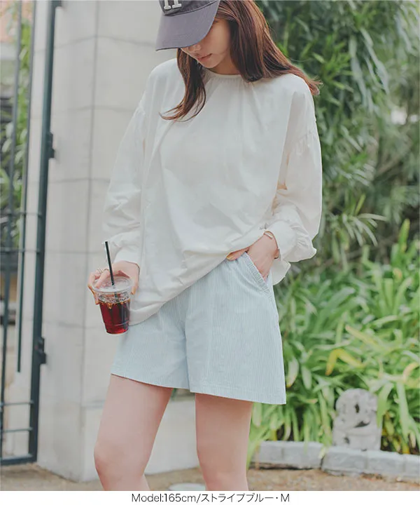 ラッシュガード ]フリルポケットショートパンツ [S194] - レディース