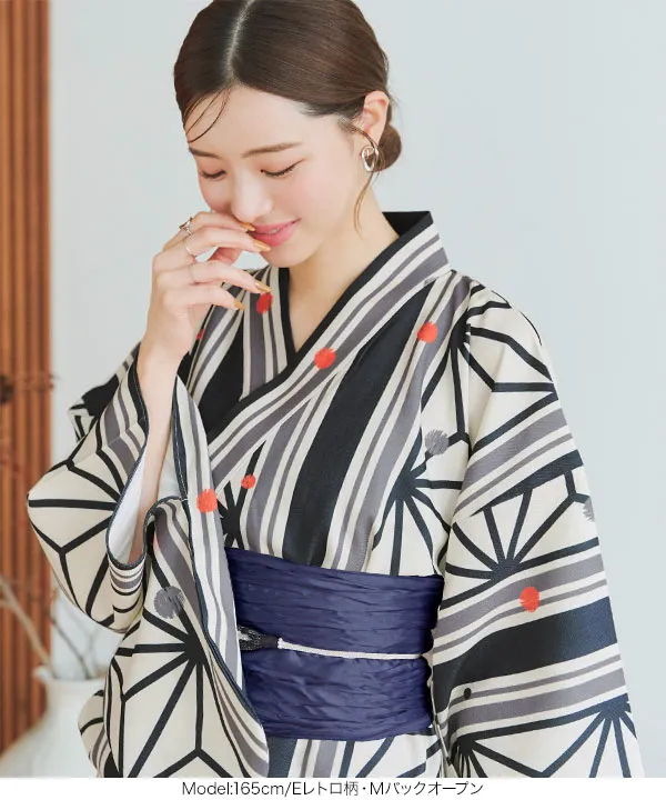 ワンピース浴衣セット [X47H]