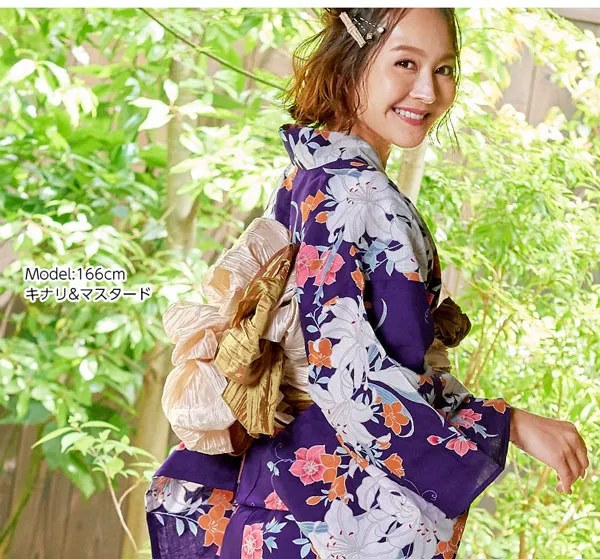 くしゅふわシワ兵児帯 [X365]