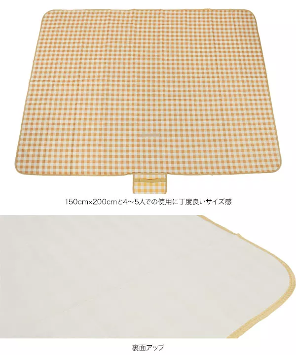 両面防水加工バッグ型レジャーシート [X427]