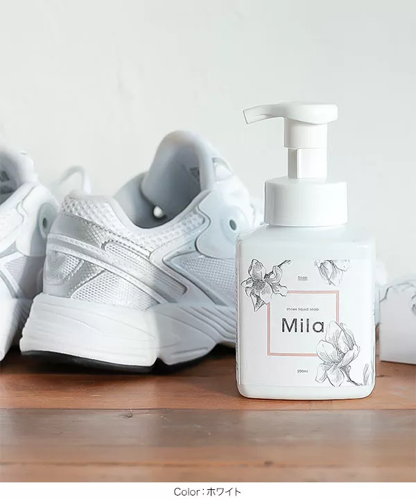 Mila ] シューズシャンプー 靴用洗剤 [X451] - レディースファッション
