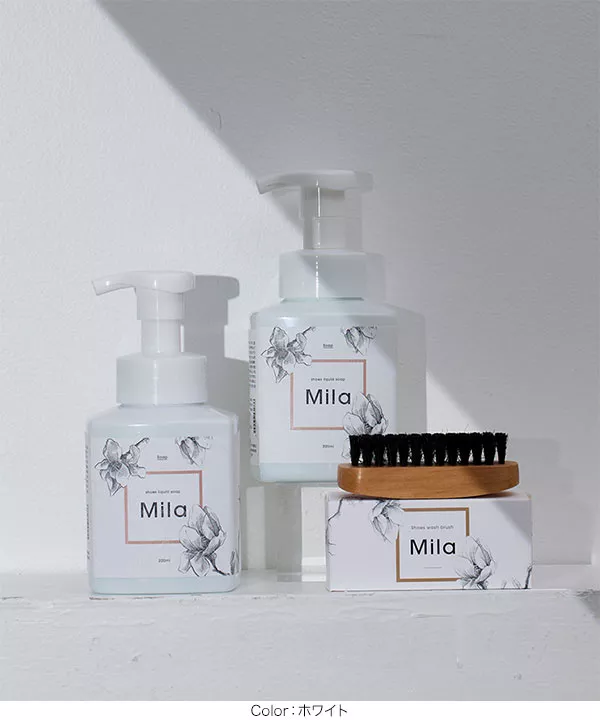 [ Mila ] シューズシャンプーブラシ付きスタートキット [X452]期間限定＜送料無料＞