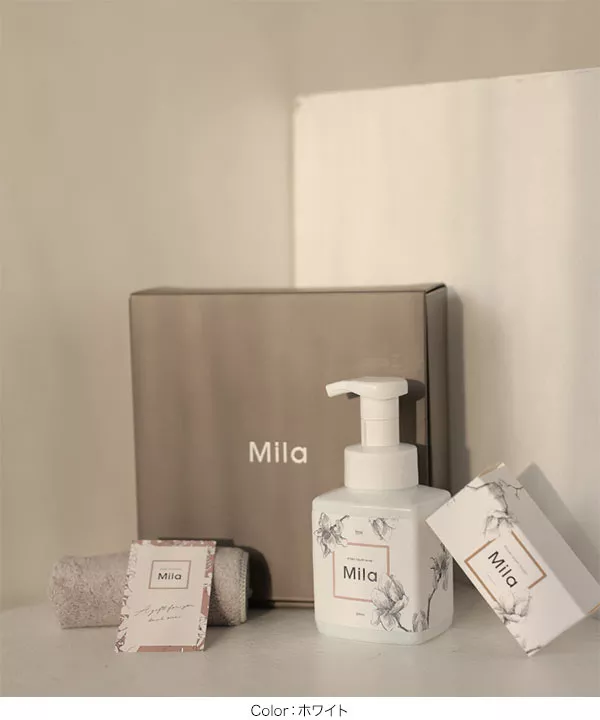[ Mila ] シューズシャンプーブラシ付きギフトセット [X453]期間限定＜送料無料＞