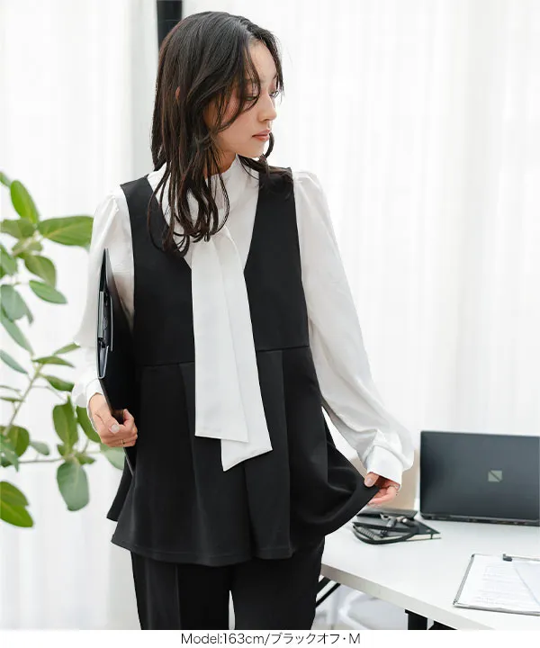 [ セレモニー ] M L XL サイズが選べる マルチウェイ3点スーツ [X489]