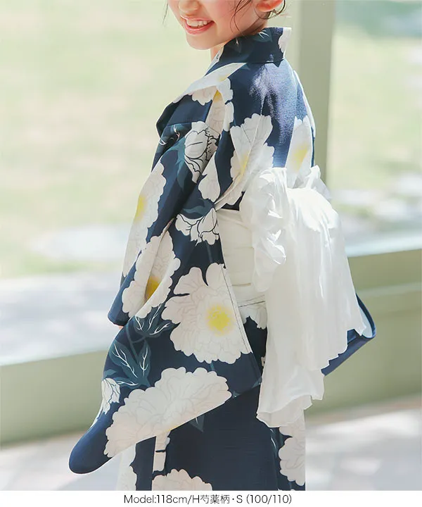 【キッズ】ワンピース浴衣セット [X494]