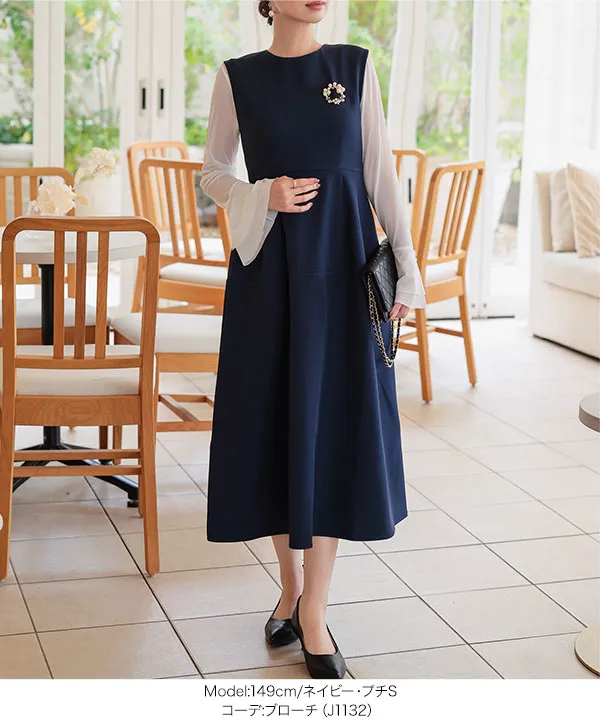 セレモニー ] [ Petitle / プチレ ] 3点セット スカラップジャケット