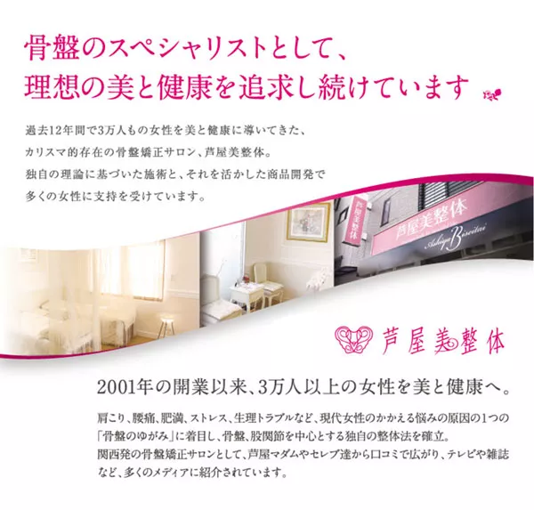 芦屋美整体骨盤スッキリベルト [Y197]