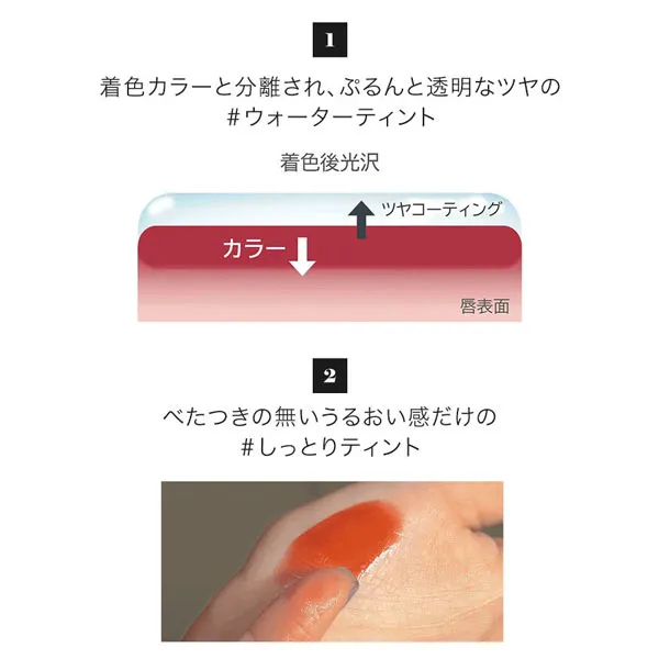 ロムアンド rom&nd ロムアンド】GLASTING WATER TINT [Y803] - レディース